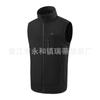 Chaleco Térmico de Nueve Zonas de Calentamiento Softshell Modelo Nuevo Transfronterizo 2023, Chaleco Calefactable Eléctrico Inteligente de Temperatura Constante, Ropa Calefactable, Suministro Directo del Fabricante