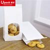 Saco de papel kraft autovedante, saco autoportante, saco de chá com abertura de janela, saco de embalagem de alimentos com frutas secas, ferro de passar, personalização de saco de papel kraft
