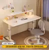 Mesa de Estudo Infantil Mesa para Computador de Mesa Mesa Escritório Casa Estudante Mesa e Cadeira Ajustáveis para Lição de Casa Mesa e Cadeira para Aluno do Ensino Fundamental
