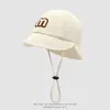 Sombrero de Pescador para Bebé, Reversible, Elegante Diseño de Letra m, Sombrero para el Sol para Niños y Niñas, Bebés y Niños Pequeños, Estilo Delgado para Primavera y Otoño, Moderno para Niños Pequeños