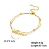 Pulsera Delgada de Doble Capa con Letra 'Mama' Estilo Europeo y Americano Acero de Titanio No se Desvanece Regalo de Vacaciones para Mamá Accesorio de Pulsera Versátil