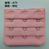 Extensor de Sujetador de Acero Inoxidable de Tres Filas y Tres Ganchos, Broche Extensor de Lencería de Tres Filas y Tres Ganchos, Venta Directa del Fabricante, Incluye Carta de Colores