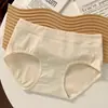 Ropa Interior Femenina Clase A Algodón para Bebé Ancho Extendido 10A Antibacteriana Entrepierna 100% Algodón Ajustada a la Cadera Ropa Interior Simple de Algodón Puro para Niñas