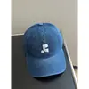 Gorra de Béisbol de Mezclilla Lavada para Mujer con Corona Profunda y Circunferencia de Cabeza Grande, Marca de Moda Callejera, Diseño de Visera Ancha, Estilo Coreano, Hace que la Cara Parezca Más Pequeña