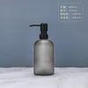 Comercio exterior botella de gel antibacterial botella de gel antibacterial de sentido avanzado vidrio 500ml botella vacía champú gel de ducha embotellado
