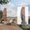 Cubierta Impermeable Antipolvo para Exterior Estilo Americano Todo Incluido Paraguas Banana Paraguas Romano Cubierta para Paraguas Recto Paraguas Sombrilla para Patio Cubierta para Lluvia