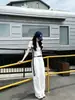 Conjunto Esportivo Casual Branco para Mulheres 2026 Nova Moda de Verão Emagrecedor Camiseta de Manga Curta Calça Wide Leg Conjunto de Duas Peças