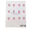 Accesorios de Uñas Famosos en Internet de Moda Resina Dibujos Animados Degradado Fresa Fruta Uñas Postizas Portátiles Pendientes Accesorios para el Cabello Venta al por Mayor