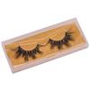 Pestañas Postizas de Cabello de Visón 5D Ventas Calientes Transfronterizas Pestañas Puras Hechas a Mano Estilo Largo Exagerado Grueso Rizadas Europeas y Americanas