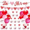 Kit de bandeira de puxar e flores de puxar para o Dia dos Namorados transfronteiriço Be Mine banner de amor plug-in para bolo atacado personalização