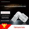 K4042 conexão geral de rosca de junta membrana RO concha especial acessórios purificador de água tipo L 1 ponto dente externo volta tubo de 2 pontos