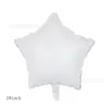 Globos de Papel de Aluminio en Forma de Corazón de 18 Pulgadas, Color Único, Suministros para Decoración de Bodas y Día de San Valentín, Globos Lisos en Forma de Corazón para Arreglos de Cumpleaños