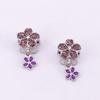 Pulsera Magnolia Colgante Aleación Incrustada con Diamantes Cuentas de Agujero Grande Productos AliExpress Accesorios de Pulsera de Aleación Outlet de Fábrica