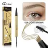 Comercio Exterior Transfronterizo Ocheal Lápiz de Cejas Gel Moldeador de Doble Extremo Perezoso Impermeable y Resistente al Sudor, No Fácil de Correr, Dos en Uno con Cabezal de Pincel