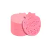 Esponja de Celulosa Absorbente Pulpa de Madera Expandida Algodón Esponja Comprimida Hoja Esponja Facial Belleza