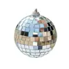 Bola de espejos disco bola de espejos de cristal reflectante fiesta de escenario de bodas parche hecho a mano transfronterizo bola de mosaico
