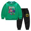 Nova Coleção Primavera e Outono 2026 Roupas Infantis Transfronteiriças Desenho Animado Conjunto de Duas Peças Roupa de Algodão com Manga Longa para Bebê