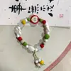 Fornecimento de fábrica estilo nacional arte cerâmica artesanal círculo único estilo nacional retrô irregular pulseira joia para rede social