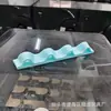 Produto Novo Transfronteiriço Suporte para Óculos em Forma de Onda Impresso em 3D Rack de Armazenamento de Óculos Montado na Parede Rack de Exibição de Óculos Moderno