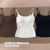 Camisole estilo cartoon transfronteiriça com bojos embutidos, projetada para realçar o busto, criar uma cintura fina e proporcionar um caimento valorizador como peça externa ou interna.