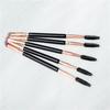 Brocha de maquillaje de doble punta cepillo espiral para pestañas brocha oblicua para cejas brocha para ojos de doble punta cepillo portátil para pestañas brocha de maquillaje
