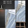Foshan Guangdong azulejo de piedra de lujo 750x 1500 tablero de roca verde pared de fondo azulejo de piso de mármol cloisonné jade frío