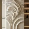 Painéis de Parede com Relevo Artístico GRG para Hall de Escritório, Instalação de Parede de Imagem Corporativa, Projeto Comercial, Produção de Painel de Parede com Formato Personalizado