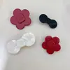 Estilo Blogger Coreano Mesmo Estilo Flor Fresca e Doce Presilha Lateral Wer Letra Presilha Lateral de Alto Padrão Acessório de Cabelo Flor