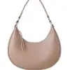 Bolsa Transversal Meia-Lua Portátil para Viagem, Bolsa de Ombro Portátil Fashion e Luxuosa para Mulheres
