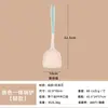 Espátula de silicona de dos colores antiadherente especial grado alimenticio resistente a altas temperaturas espátula para saltear de silicona cuchara para sopa colador traje venta al por mayor