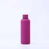 Nova garrafa de água esportiva de aço inoxidável com isolamento, boca pequena americana, garrafa com isolamento a vácuo, garrafa de água esportiva para exterior, carro