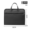 Pasta Lona B4 Bolsa com Zíper Bolsa de Conferência Pasta Arquivo Bolsa de Escritório Bolsa de Informações Pasta Mensageiro Bolsa para Documentos Atacado Impressão Personalizada
