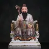 Estátua de Sun Simiao, Li Shizhen e os Quatro Grandes Médicos Bian Que e Huo Tuo em Imitação de Mármore Branco, Estátua do Rei da Medicina, Estátua de Buda