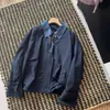 Nueva chaqueta corta de moda estilo coreano para mujer, otoño de 2026, cuello solapa, corte holgado, adelgazante, chaqueta casual versátil