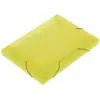 Pasta com aba elástica (plástico) Ofício 30Mm Amarelo Macio