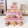 Nova caixa cega de figura Sanrio de desenho animado fofa, boneca adorável para meninas, decoração de mesa, modelo de figura de brinquedo da moda