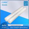 Elemento filtrante dobrável microporoso personalizado com anel de borracha simples e vedação plana para remover impurezas da solução Pp Microporoso dobrável