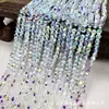 Anel de contas pontudas de 4MM em forma de anel acessórios de vestuário contas soltas atacado cristal DIY contas soltas conta de cordão ornamentos colar acessórios para cabeça