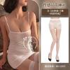 Amor Sexo Lingerie Verão Seda de Gelo Sexy Alça Vestido de Noite Quente Boate Vestuário Sedução Sexo Pijama conjunto