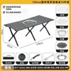 Mesa Dobrável para Acampamento ao Ar Livre Mesa Portátil Tipo Rolo de Ovo Mesa de Churrasco Piquenique Piquenique Churrasco Mesa Tudo-em-Um Casa