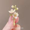Broche de Design Versátil de Alta Qualidade Liga Oval Nicho Corsage Distintivo Simples Elegante Acessório de Roupa Pino