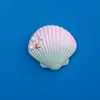 Lindos imanes de nevera de resina con forma de concha y estrella de mar con temática oceánica, pegatinas magnéticas 3D, decoraciones para tablero de agujeros magnéticos