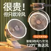 Ventilador de clip USB recargable ventilador de clip portátil batería de litio de gran capacidad lámpara de escritorio para dormitorio de estudiante ventilador pequeño al por mayor