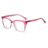 2026 Nueva Moda Versátil Marco Cuadrado Anti Luz Azul Unisex Artístico Simple Lentes Planos Se Pueden Personalizar para Lentes de Graduación Venta al por Mayor