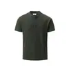 Camiseta Masculina Manga Curta Gola Henry, Tecido Waffle, Corte 3D Sob Medida, Confortável, Respirável, Elástica, Casual, Camiseta Moderna