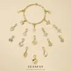 Pulsera S925 Plata de Ley Estilo Europeo Retro Simple para Mujer Diseño de Lujo Ligero Colgante de Zirconia Corazón Pulsera de Moda Transfronteriza