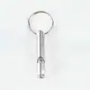 Silbato Grande de Aleación de Aluminio, Silbato Salvavidas, Silbato de Supervivencia, Silbato de Metal, Silbato de Aleación de Aluminio para Emergencias al Aire Libre
