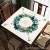Tapete de Mesa para Mahjong Americano Tapete de Mesa Especial para Mahjong Antiderrapante Isolamento Acústico Toalha de Mesa Jogos de Tabuleiro Domésticos Impermeável Resistente ao Desgaste Tapete Dobrável