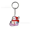 Chaveiro de Boneco de Neve de Natal Desenho Animado Criativo Animação Papelaria de Escritório Chaveiro Ornamento de Mochila Escolar Atacado Amazon