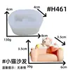 Sofá de Gatinho Brinquedo de Comida Artificial Acessórios Miniatura de Resina Ornatos de Gesso DIY Molde Decorativo de Silicone
